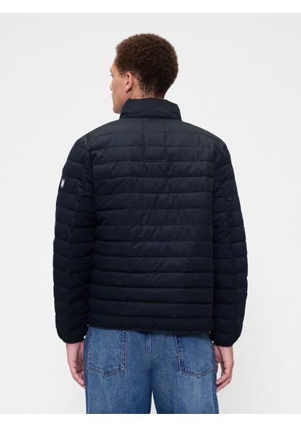 Erkek Lacivert 100% Geri Dönüştürülmüş Relaxed Coldcontrol Şişme Mont fırsatları