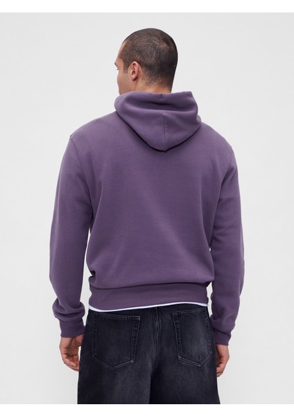 Erkek Koyu Lila Gap Logo Vintage Sweatshirt indirimleri