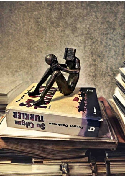 Fantastik Heykeller Serisi Kendini Okuyan Insan fiyatları