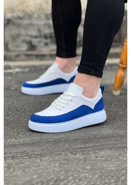 Beyaz Sax Ortopedik Taban Erkek Casual Ayakkabı