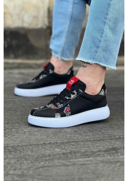 Siyah Kurukafa Erkek Casual Ayakkabı