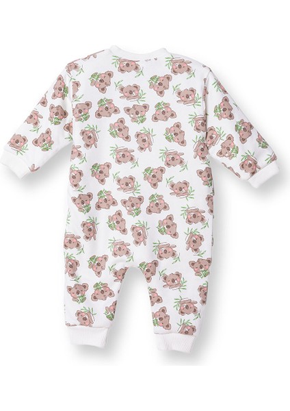 Erkek Bebek Uyku Tulumu 1 Tog Fermuarlı Bisiklet Yaka Uzun Kol Ribanalı Paça fiyatları