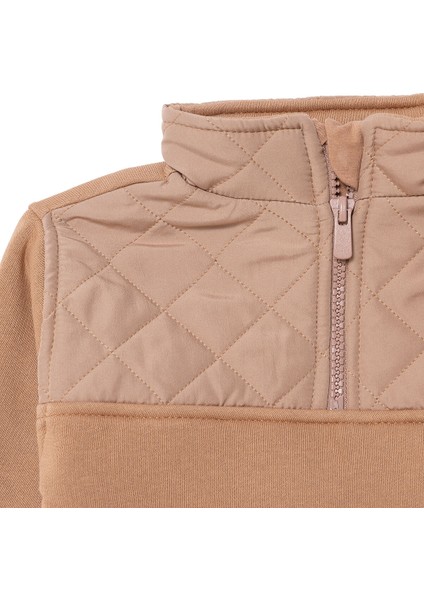 Erkek Bebek Sweatshirt Fermuarlı Camp Life Uzun Kol modelleri