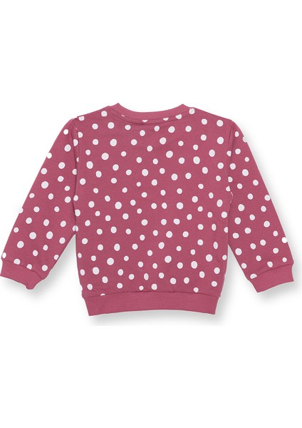 Kız Bebek Sweatshirt Şardonlu Bisiklet Yaka Uzun Kol fiyatları