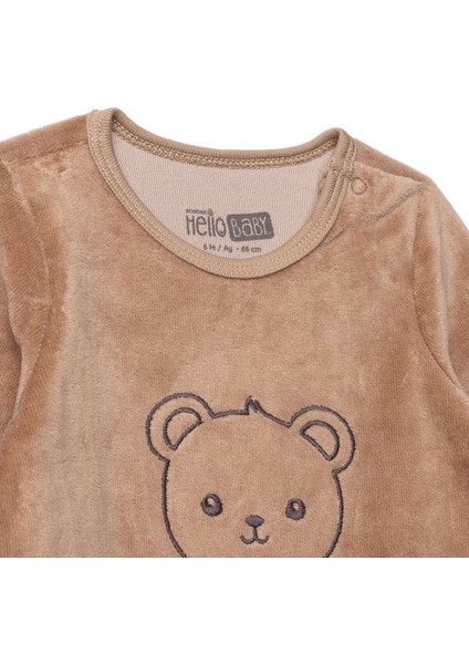 Yenidoğan Kadife Patikli Tulum modelleri