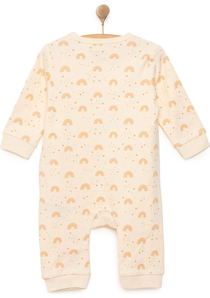 Kız Gökkuşağı Desenli Fermuarlı Patiksiz Tulum Kız Bebek fiyatları
