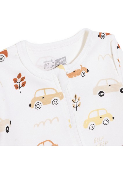 Erkek Bebek Patiksiz Tulum Fermuarlı Bisiklet Yaka Uzun Kol Ribanalı Paça modelleri