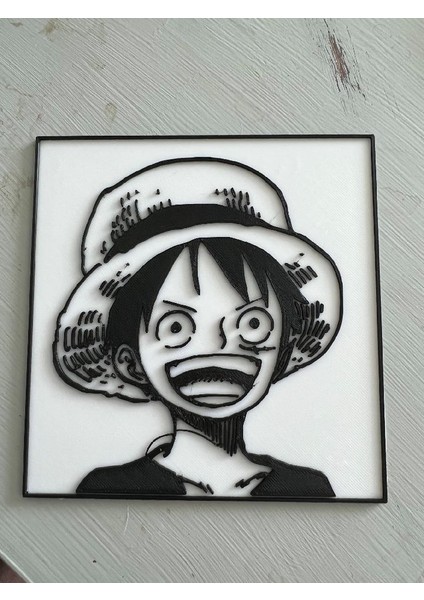 Yeni One Piece - Luffy 2d Sanat (Sadece Plastik Aparattır!!!)