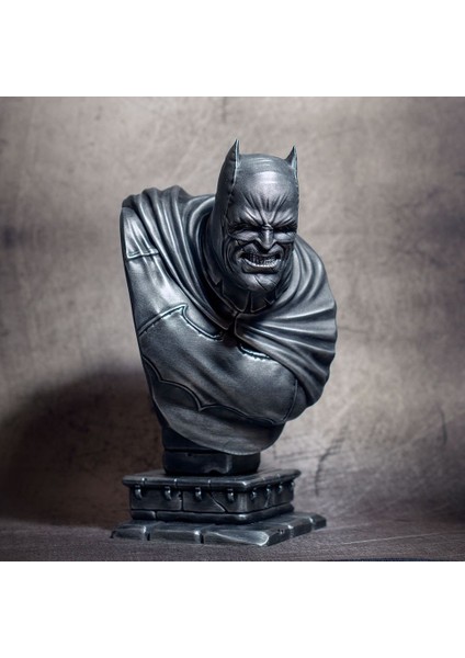 Yeni Kara Şövalye Büstü (Stl) (Sadece Plastik Aparattır!!!) modelleri