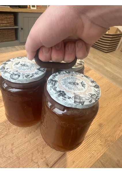 Yeni 3 Kavanoz Tutucu (Sadece Plastik Aparattır!!!) modelleri