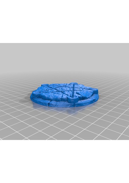 Yeni Pentagram Taş Çemberi (Desteksiz, Fdm Dostu) (Sadece Plastik Aparattır!!!) indirimleri