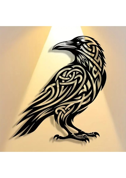 Yeni Kuzgun - Duvar Sanatı (Sadece Plastik Aparattır!!!)