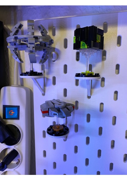 Yeni Bluebrixx Star Trek Advent Takvimi Için Skadis Rafı (Sadece Plastik Aparattır!!!)