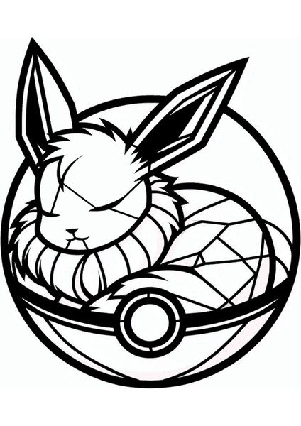 Yeni Eevee Pokeball (Sadece Plastik Aparattır!!!)
