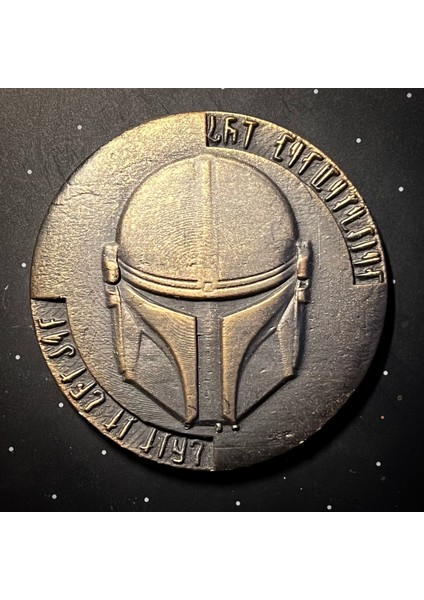 Yeni Mandalorian Madeni Para (Sadece Plastik Aparattır!!!) modelleri