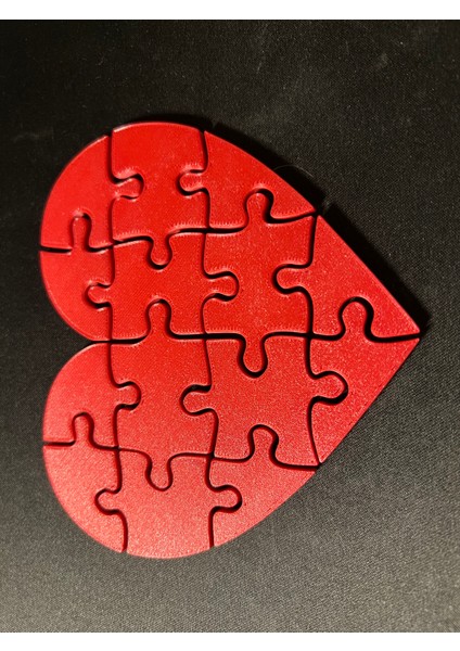 Yeni Sevgililer Günü Bulmaca Kalp (Sadece Plastik Aparattır!!!)