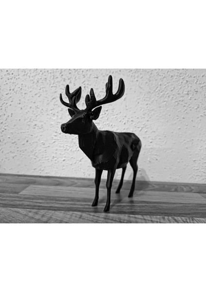 Yeni Stag Heykelcik Figürin Vahşi Hayvan Sanatı (Sadece Plastik Aparattır!!!) fiyatları