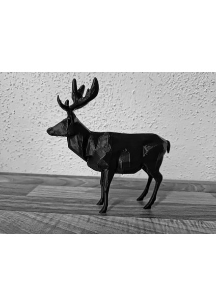 Yeni Stag Heykelcik Figürin Vahşi Hayvan Sanatı (Sadece Plastik Aparattır!!!) modelleri