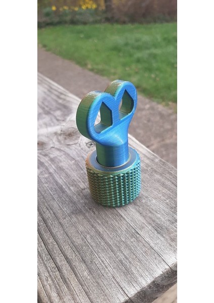 Yeni Büyük Anahtar Fidget Oyuncak Kaydır ve Döndür Orta Knurl (Sadece Plastik Aparattır!!!)