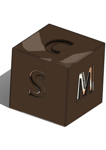 Yeni 35 x 35 Harf Küpü (Sadece Plastik Aparattır!!!)