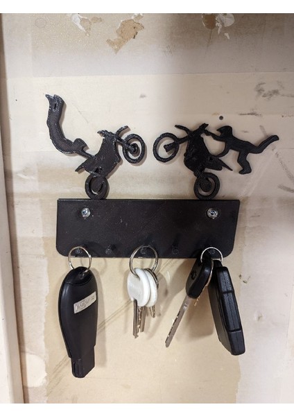 Yeni Duvara Monte Kir Bisiklet Anahtarı Tutucu P (Sadece Plastik Aparattır!!!)