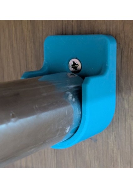 Yeni 32MM Gardırop Raylı Askı - Ptipinde Bırak (Sadece Plastik Aparattır!!!)