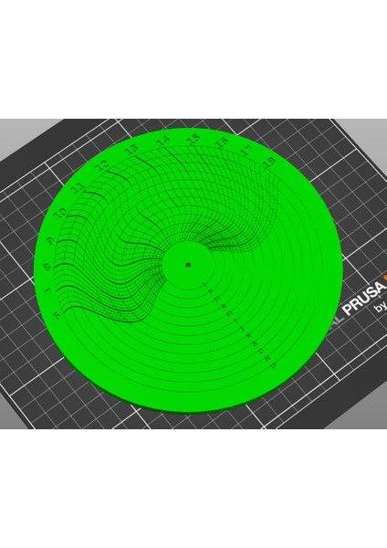 Yeni Yatay Azimut "örümcek" Sundial (Sadece Plastik Aparattır!!!)