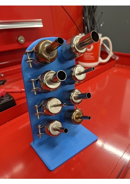 Yeni Sadece Ipuçları - Hot -Air Rework Istasyonu Ipucu Rafı (Sadece Plastik Aparattır!!!)