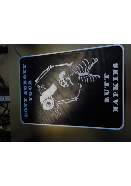 Yeni Butt Peçeteleri Banyo Işareti P (Sadece Plastik Aparattır!!!)