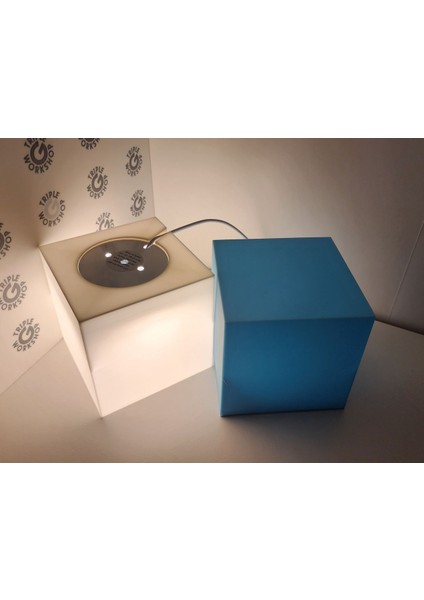 Yeni 'ın Tesseract Bambu LED Lamba 001 P (Sadece Plastik Aparattır!!!) indirimleri