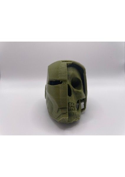 Yeni Demir Adam Kafatası (Sadece Plastik Aparattır!!!)