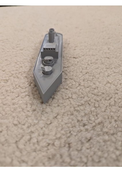 Yeni Basit Destroyer (Dönen Taretli) (Sadece Plastik Aparattır!!!) modelleri