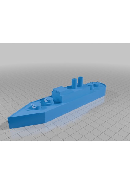 Yeni Basit Destroyer (Dönen Taretli) (Sadece Plastik Aparattır!!!) fırsatları