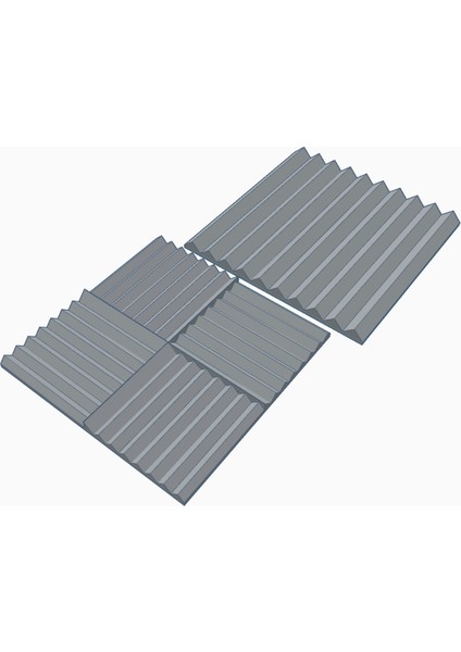 Yeni 20CM Ses Sönümleme Akustik Paneller (Sadece Plastik Aparattır!!!)