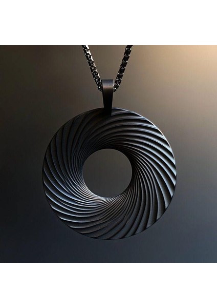 Yeni Ebedi Spiral Kolye (Sadece Plastik Aparattır!!!)