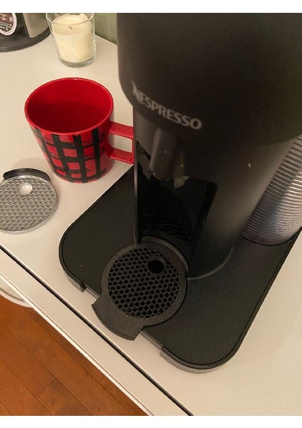 Yeni Nespresso Vertuo Büyük Kupa Adaptörü (Sadece Plastik Aparattır!!!)