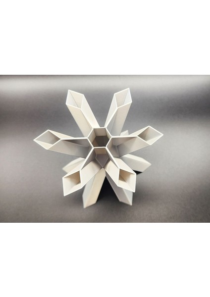 Yeni ❆ Kar Tanesi Spiral Vazo ❆ (Sadece Plastik Aparattır!!!) fiyatları