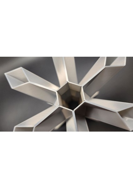 Yeni ❆ Kar Tanesi Spiral Vazo ❆ (Sadece Plastik Aparattır!!!) modelleri