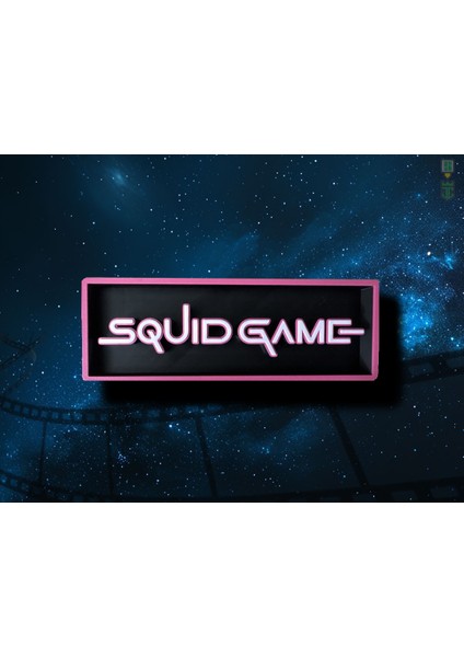 Yeni Squid Game Sinema Film Odası Işaret Kutusu (Sadece Plastik Aparattır!!!)