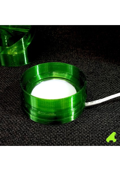 Yeni Parlak Spiral - LED Lamba ile Iç Dekorasyon (Sadece Plastik Aparattır!!!) modelleri