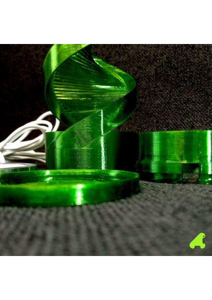 Yeni Parlak Spiral - LED Lamba ile Iç Dekorasyon (Sadece Plastik Aparattır!!!) fırsatları