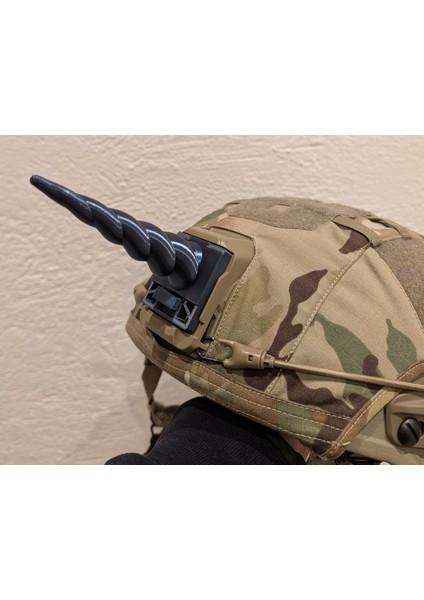 Yeni Nvg Mount Pile Taktiksel Tek Boynuzlu At Boynuzu (Sadece Plastik Aparattır!!!)