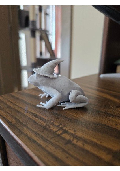 Yeni Sihirbaz Şapkalı Kurbağa P (Sadece Plastik Aparattır!!!)