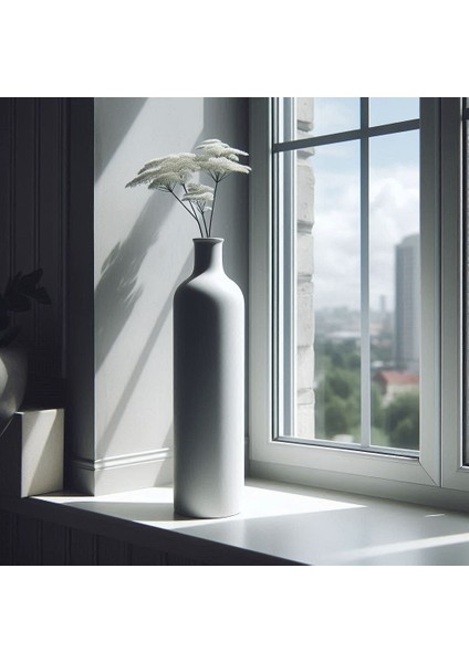 Yeni Minimalist Tasarım Tüpü Vazo "şişe Boynu" (Sadece Plastik Aparattır!!!)