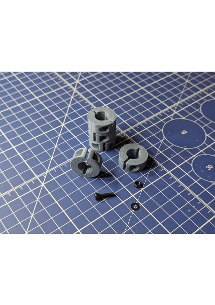 Yeni Çatlak Gaz Sobası Düğmesi Için Şaft Kelepçe P (Sadece Plastik Aparattır!!!)