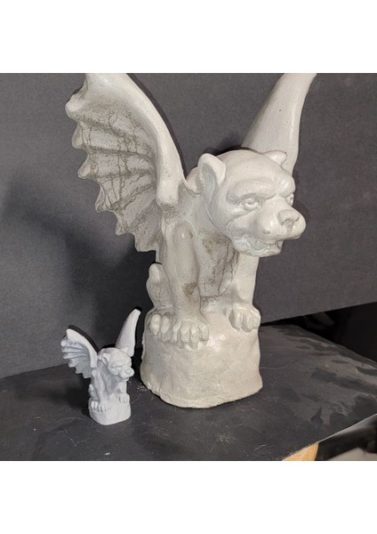 Yeni Gargoyle Heykeli Taraması - Gargoyle #4 (Sadece Plastik Aparattır!!!)