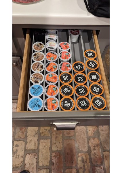 Yeni Keurig Pod Organizer Çekmece Tepsisi (Sadece Plastik Aparattır!!!) fiyatları