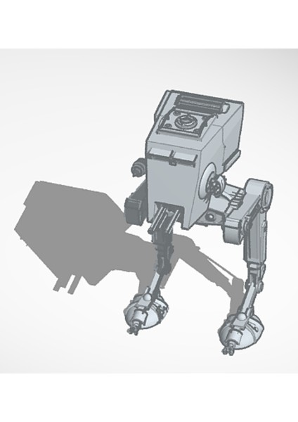 Yeni Yıldız Savaşları At-St (Sadece Plastik Aparattır!!!)