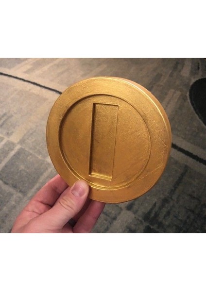 Yeni Madeni Para - Super Mario Bros (Sadece Plastik Aparattır!!!)