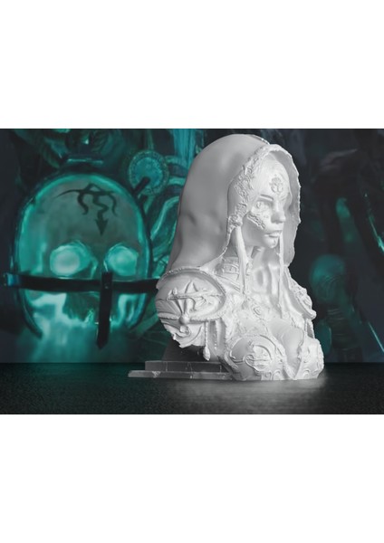 Yeni Necromancer Heykel (Sadece Plastik Aparattır!!!)